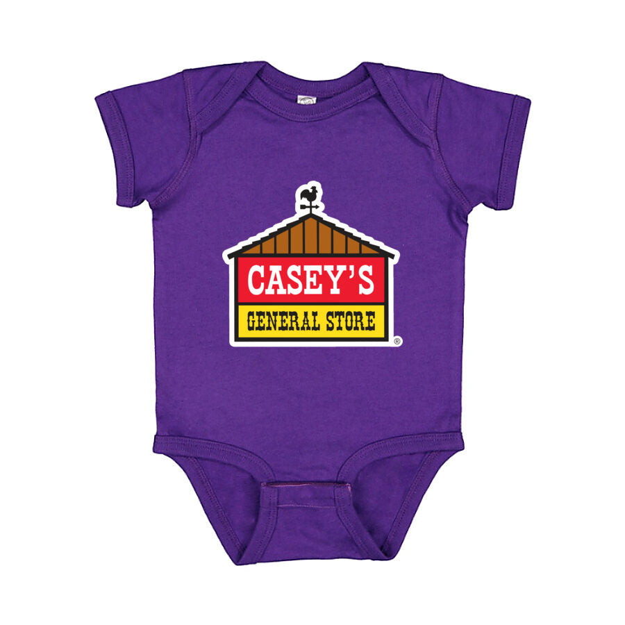 Casey's General Stores Baby Romper Onesie - Purple