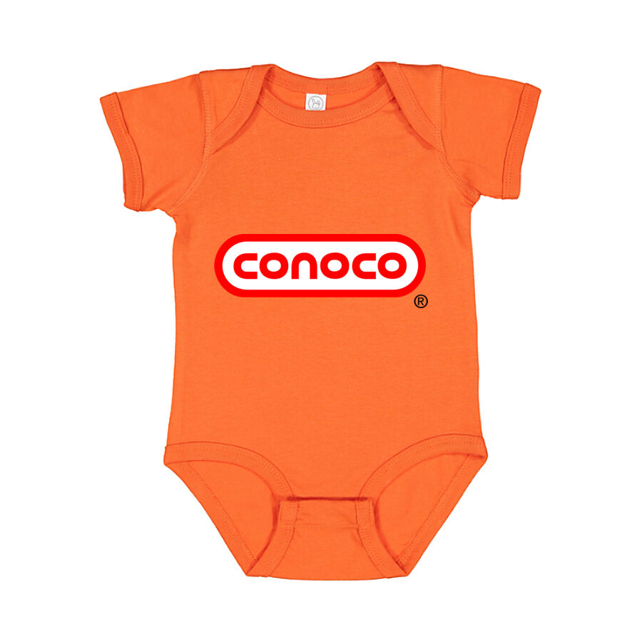 Conoco Baby Romper Onesie - Orange
