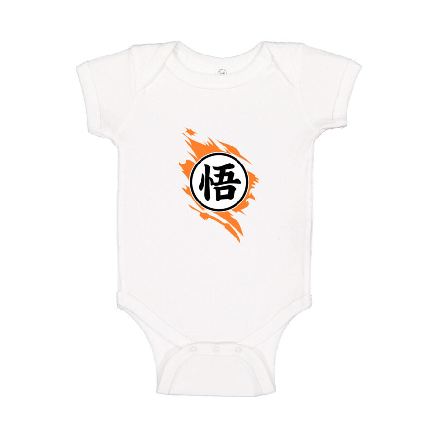 Dragon Ball Z Baby Romper Onesie - White