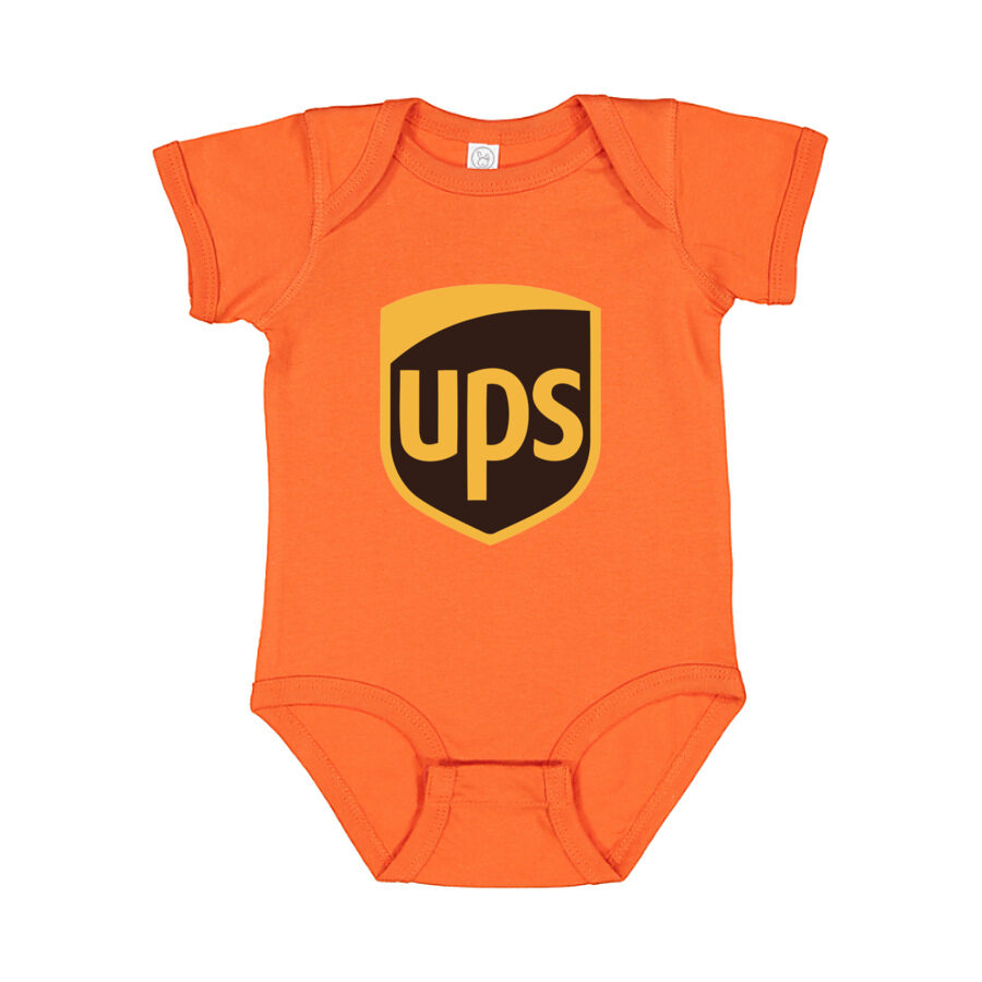 UPS Baby Romper Onesie - Orange