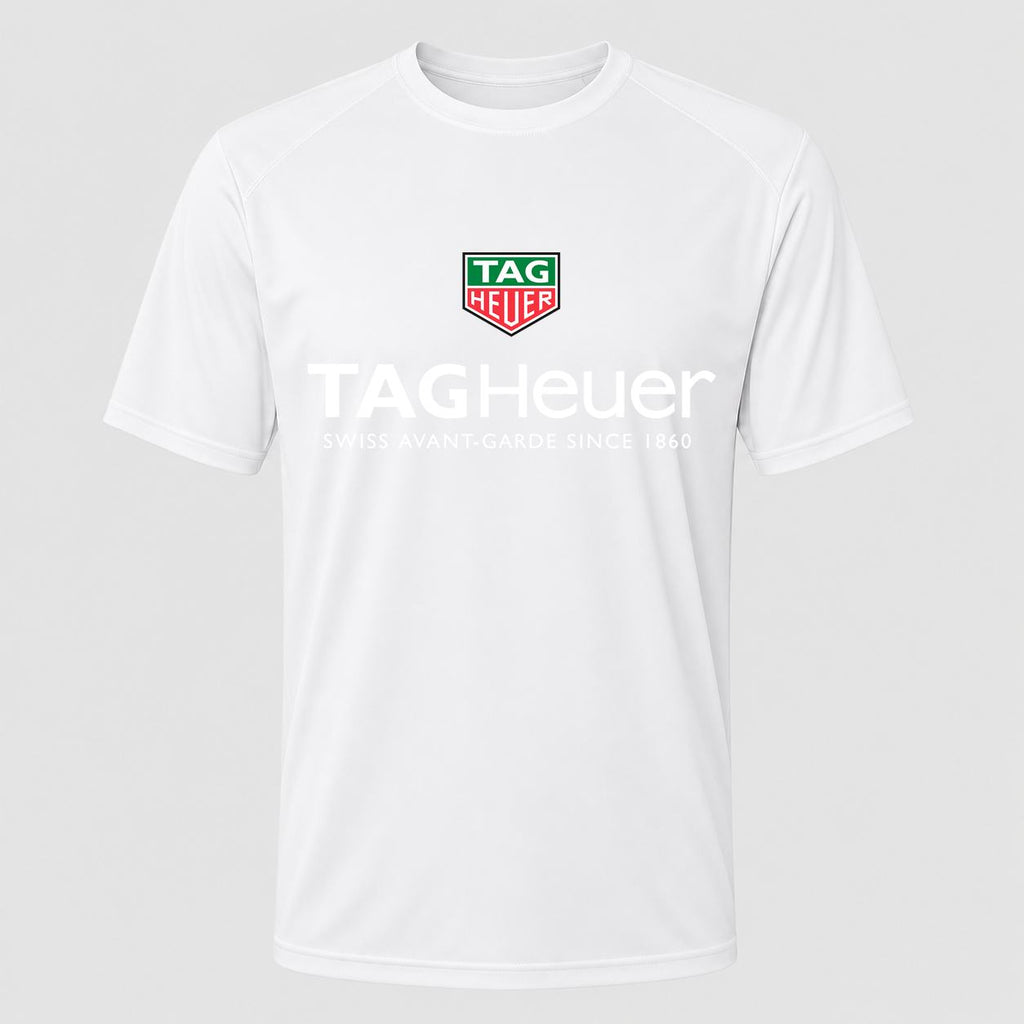 Men's TAG Heuer White Performance T-Shirt - White