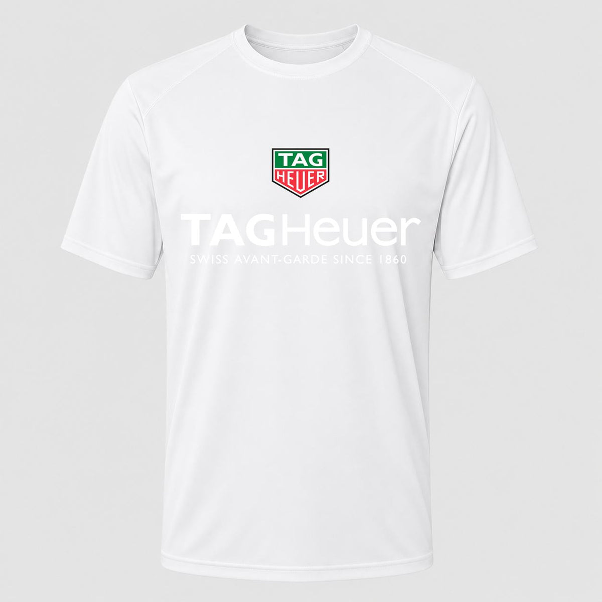 Men's TAG Heuer White Performance T-Shirt - White