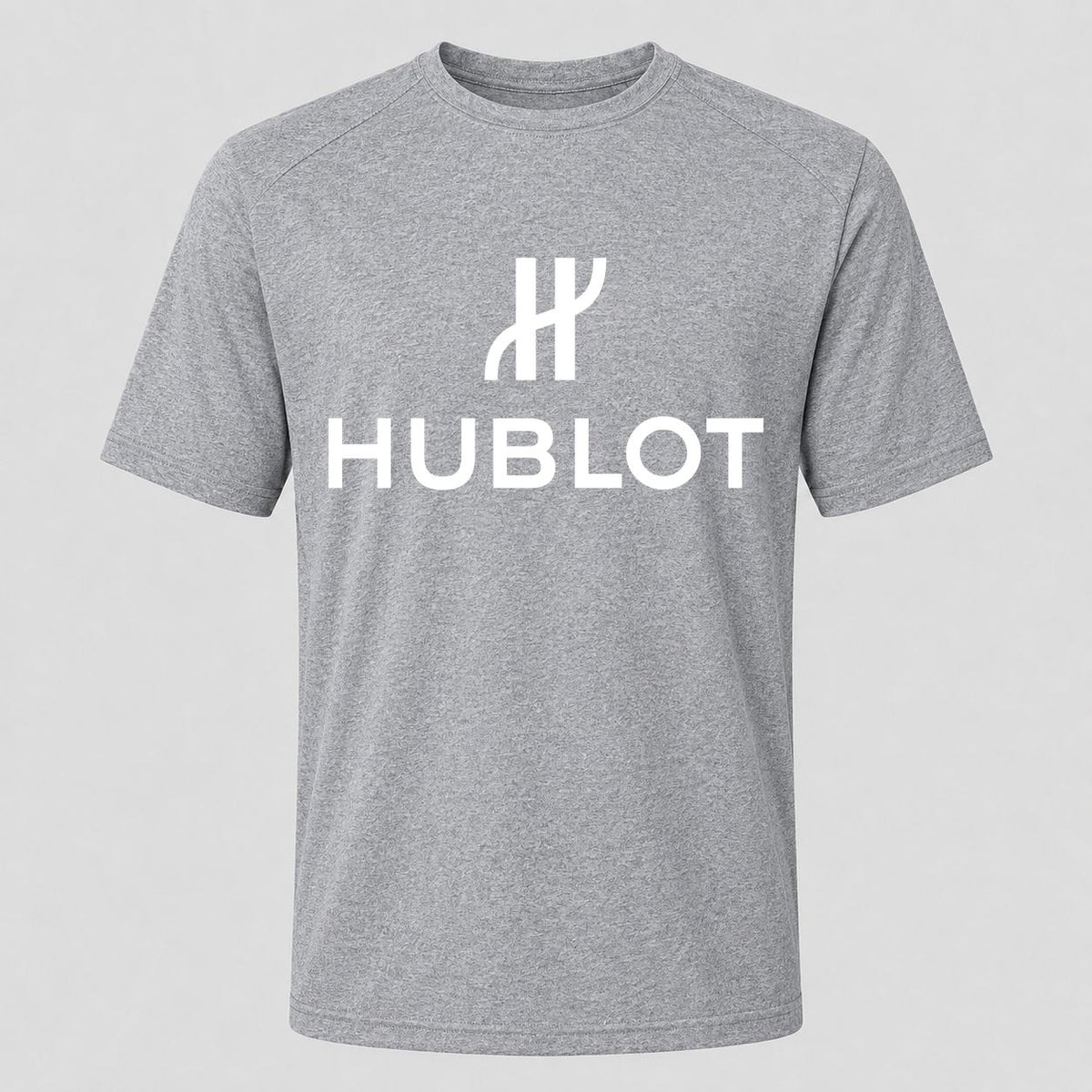 Men's Hublot White Performance T-Shirt - Gray