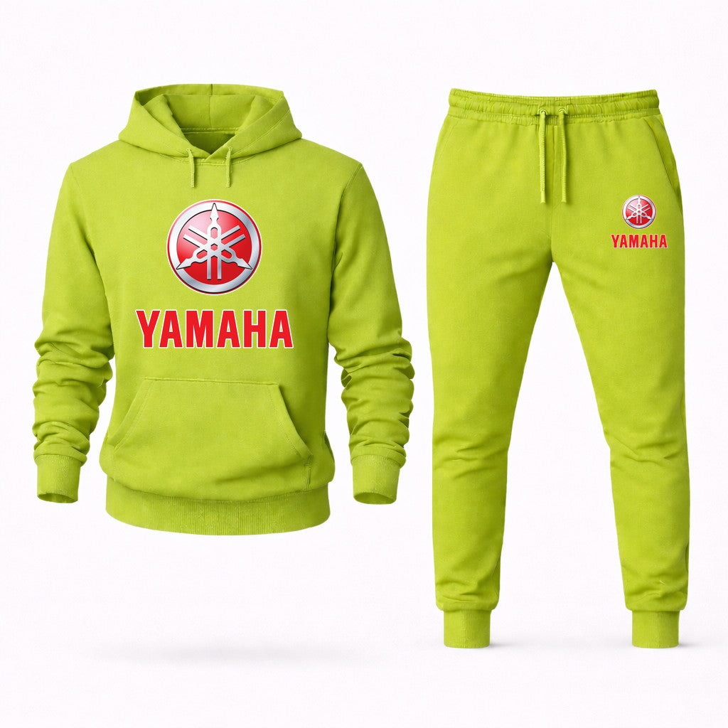 Yamaha Hoodie and Joggers Set - Lime Green