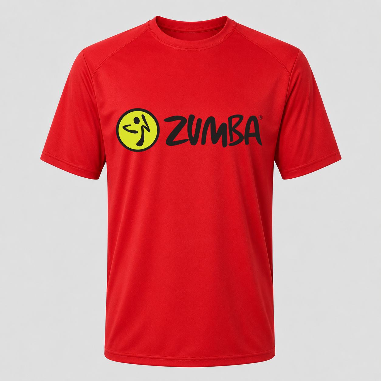 Men's Zumba Fitness Performance T-Shirt - Red