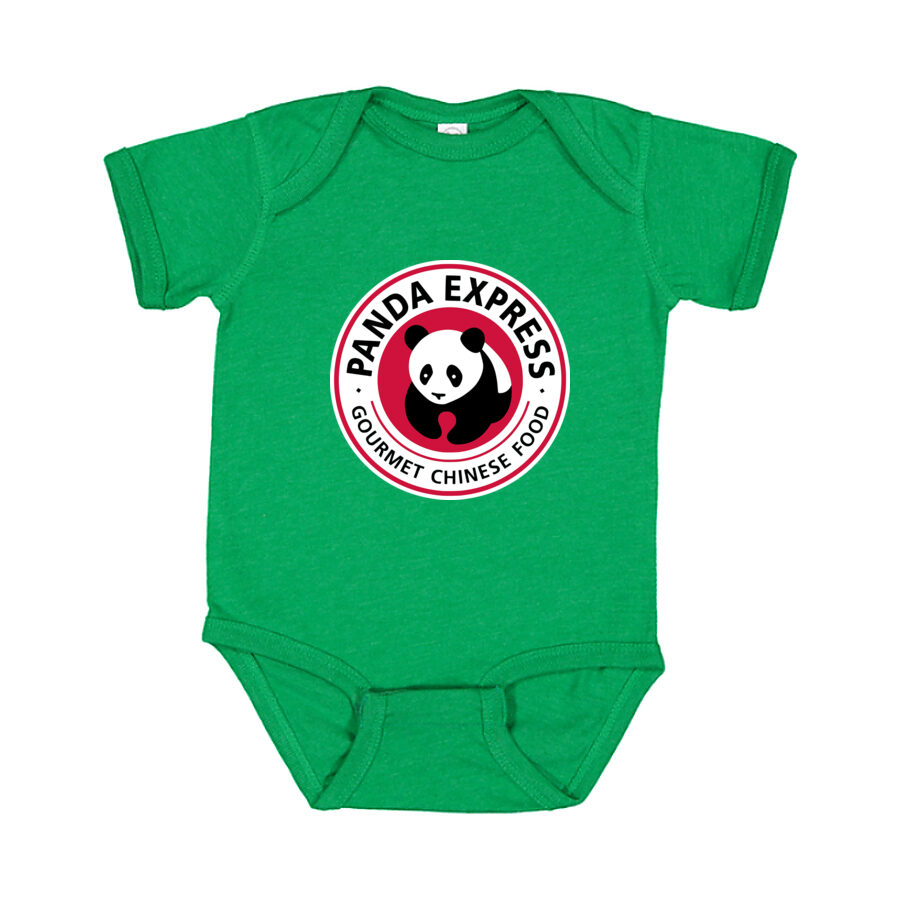 Panda Express Baby Romper Onesie - Green