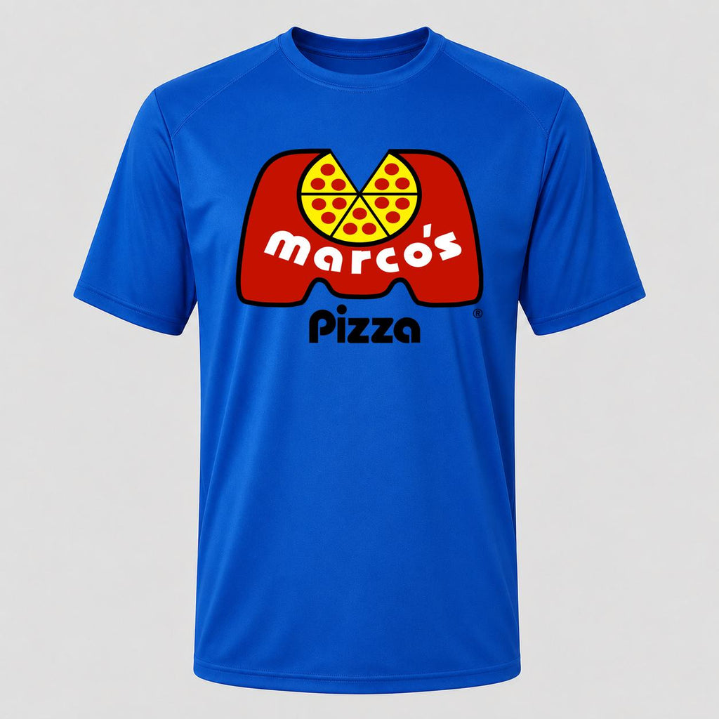 Men's Marcos Pizza Performance T-Shirt - Royal Blue