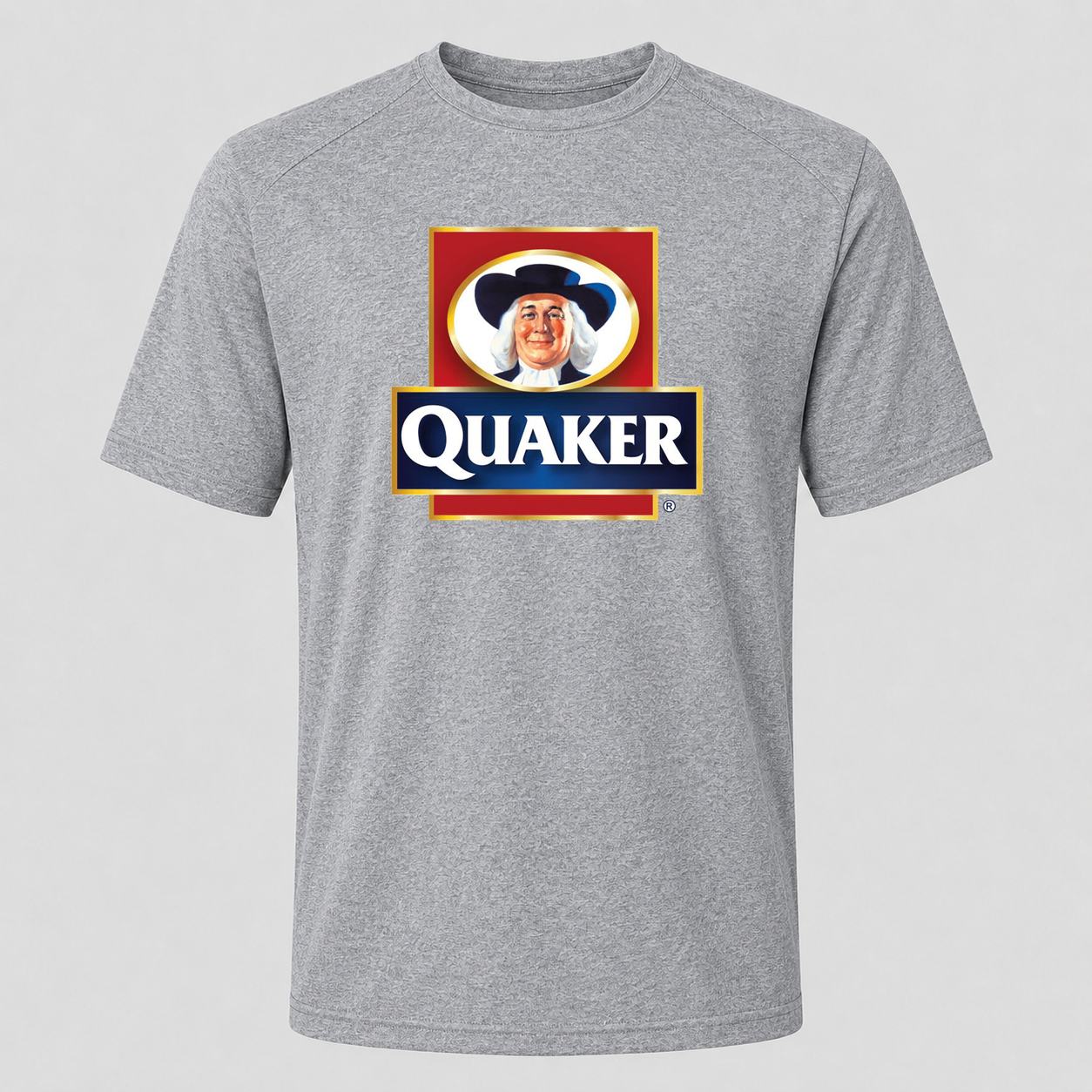 Men's Quaker Performance T-Shirt - Gray