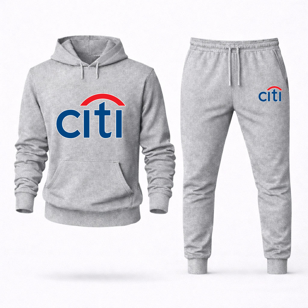 Citi Hoodie and Joggers Set - Grey