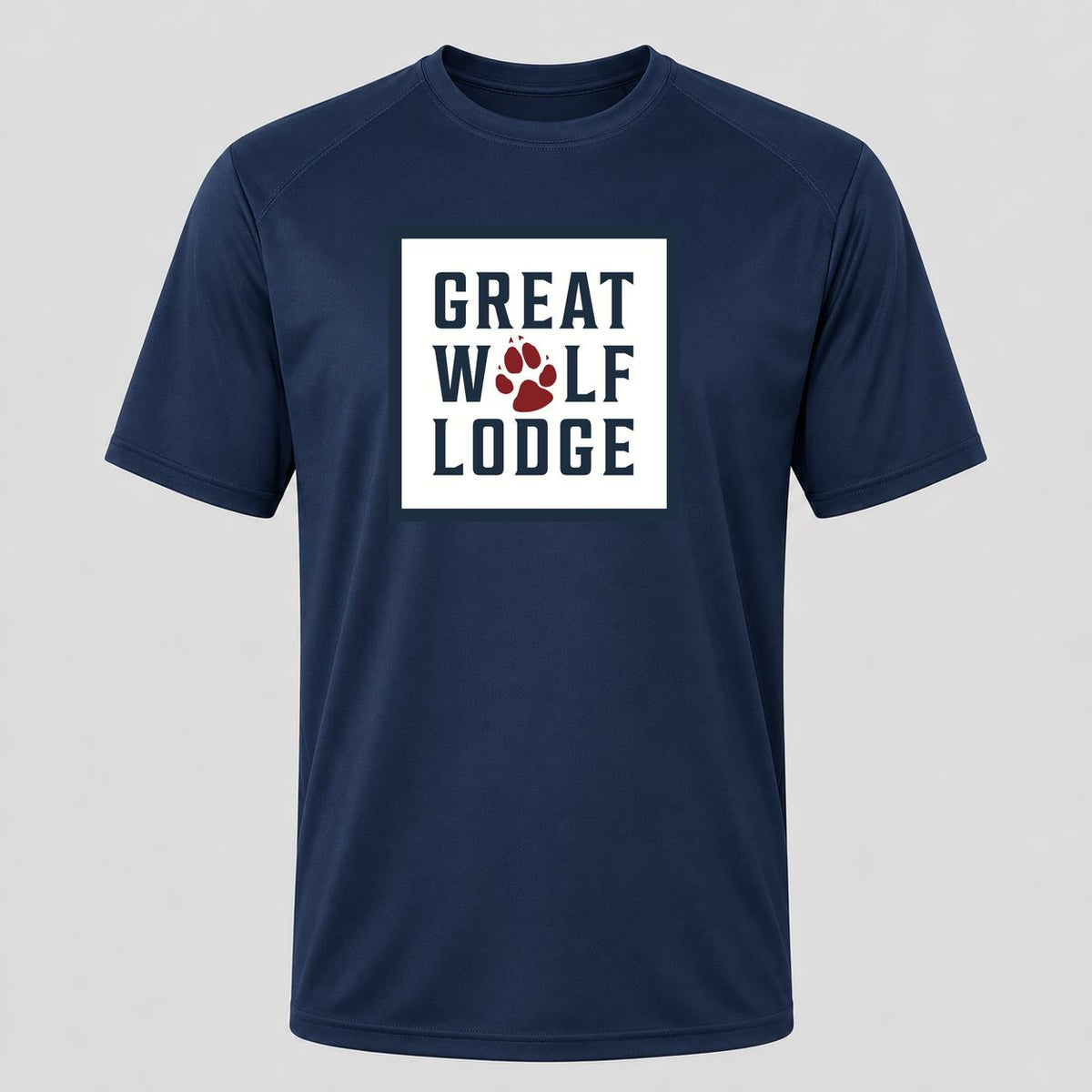 Men's Great Wolf Lodge Performance T-Shirt - Navy