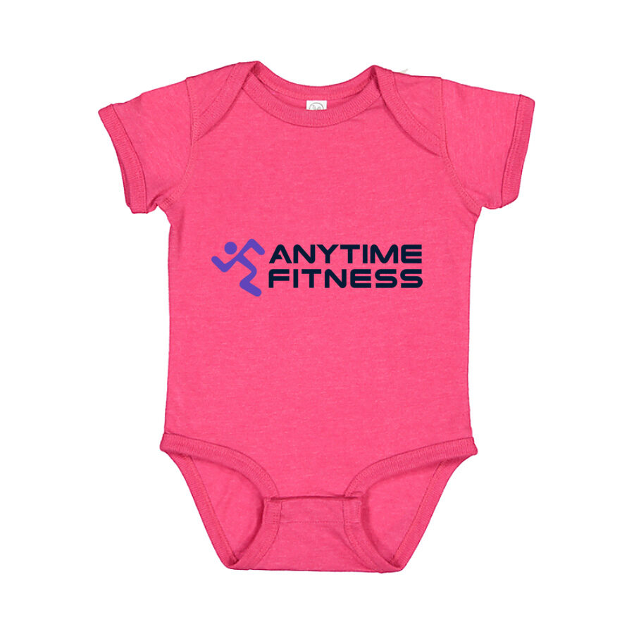 Anytime Fitness Baby Romper Onesie - Pink