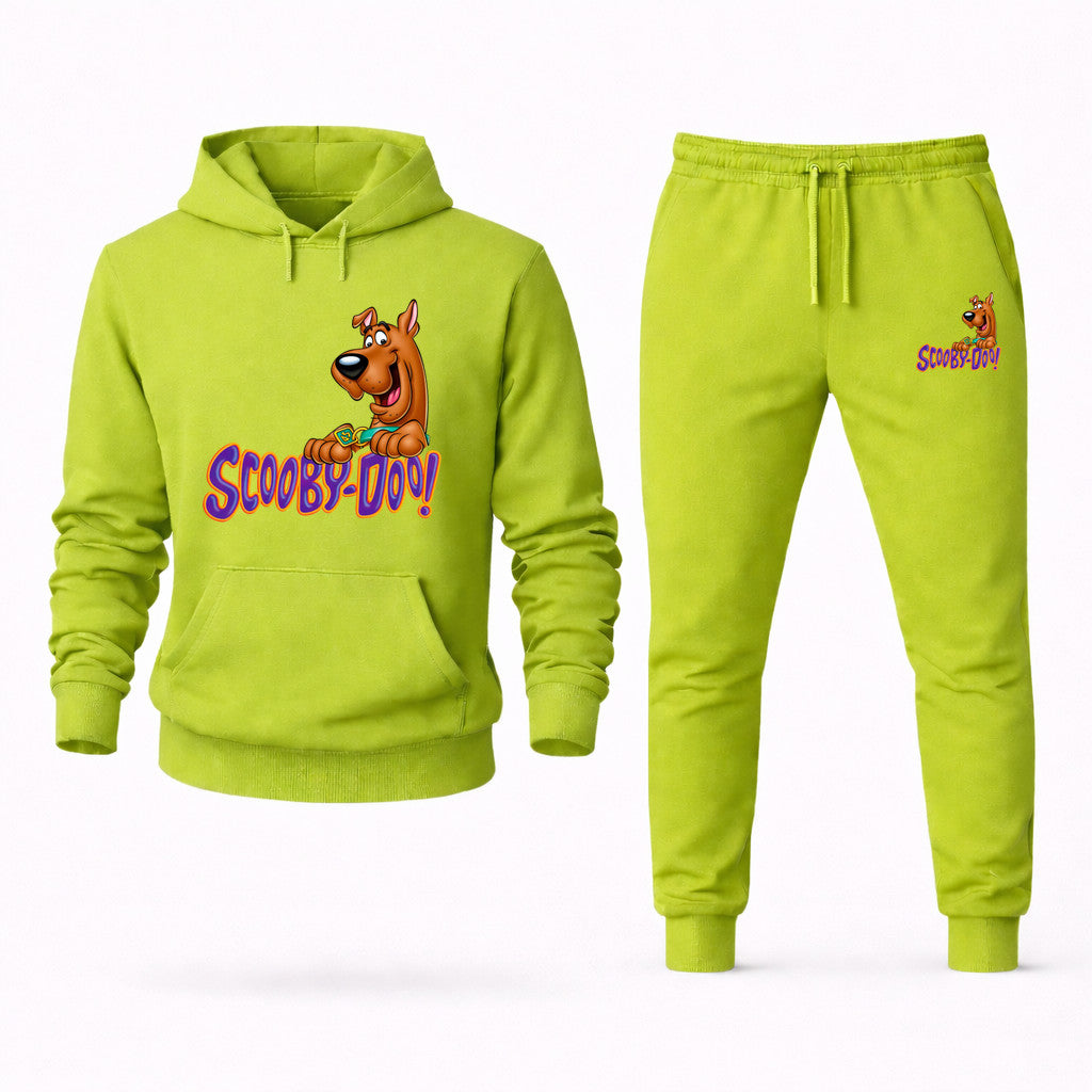Scooby-Doo Hoodie and Joggers Set - Lime Green