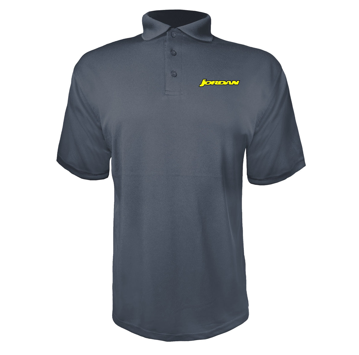 Jordan Grand Prix Charcoal polyester polo