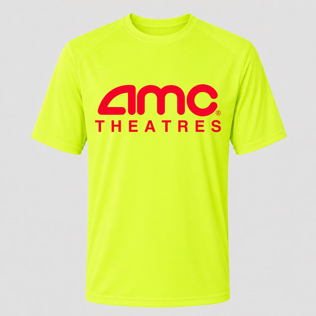 Men's AMC Theatres Performance T-Shirt - Safety Green