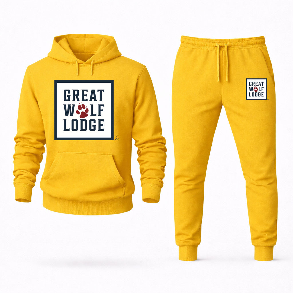 Great Wolf Lodge Hoodie and Joggers Set - Yellow
