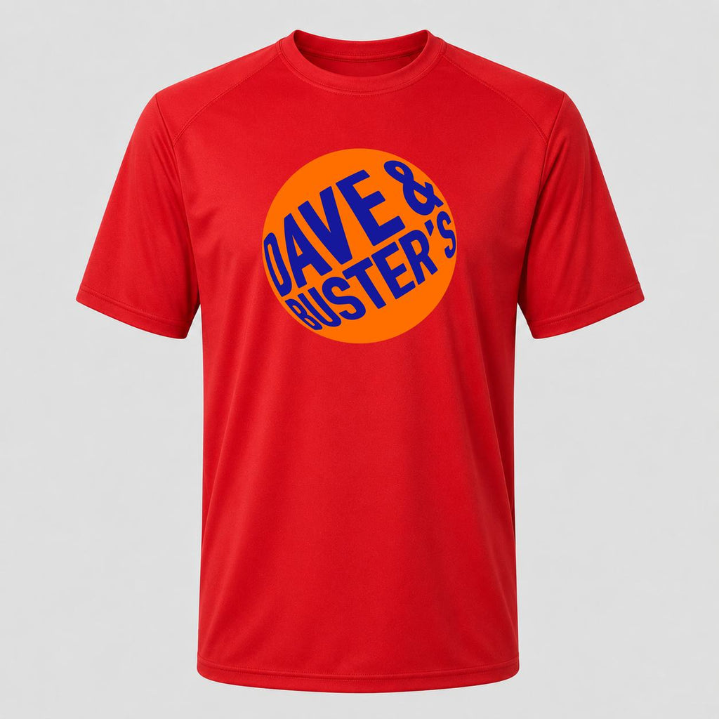 Men's Dave & Buster's Performance T-Shirt - Red
