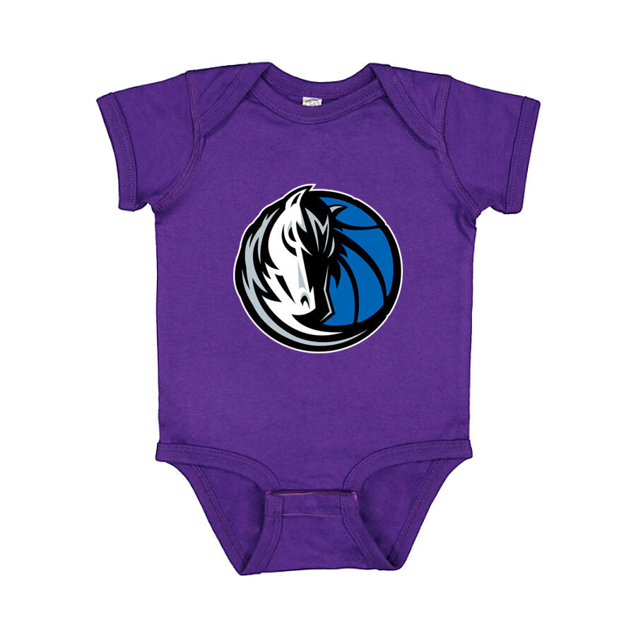 Dallas Mavericks Baby Romper Onesie - Purple