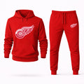 Detroit Red Wings Hoodie and Joggers Set - Red