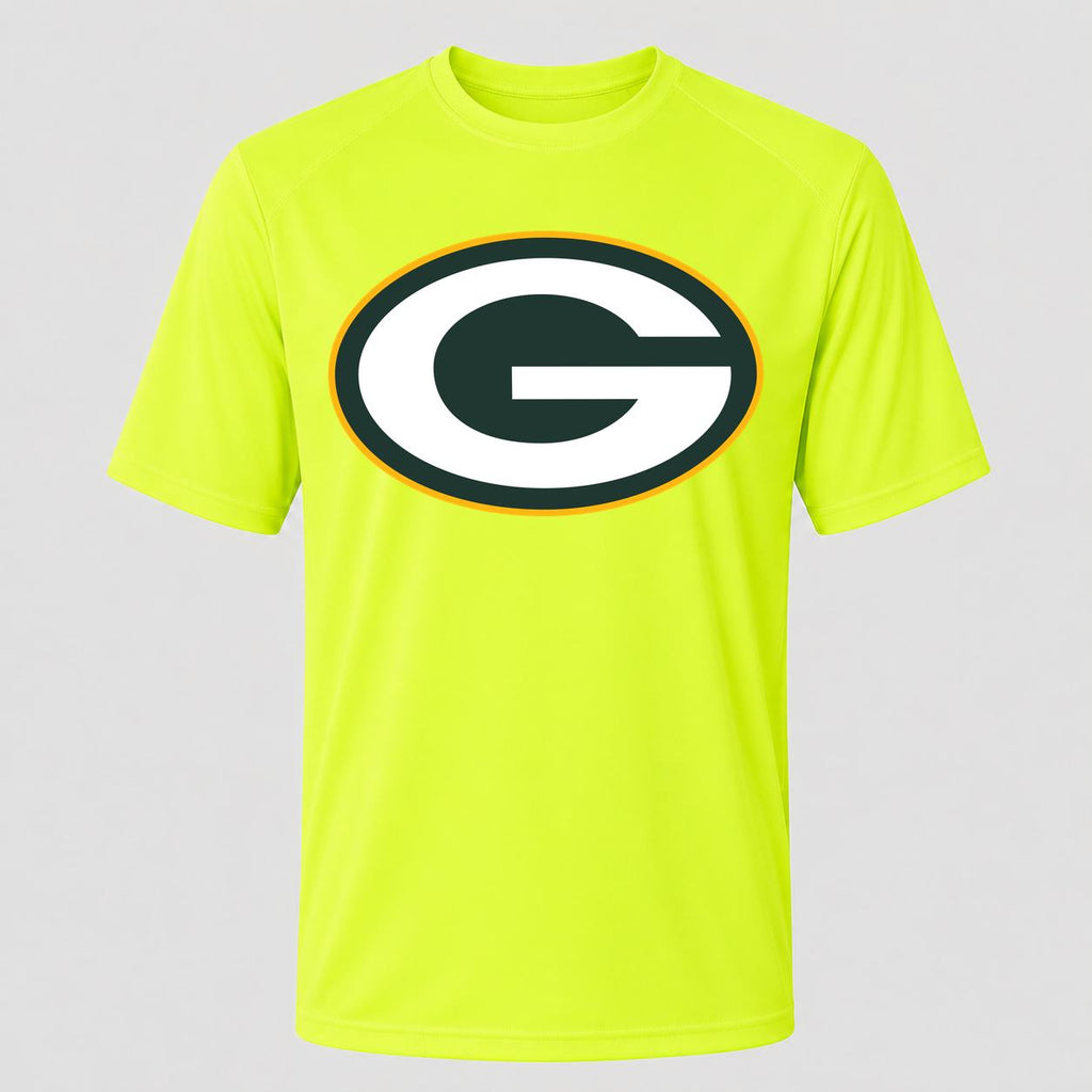 Men's Green Bay Packers Performance T-Shirt - Safety Green