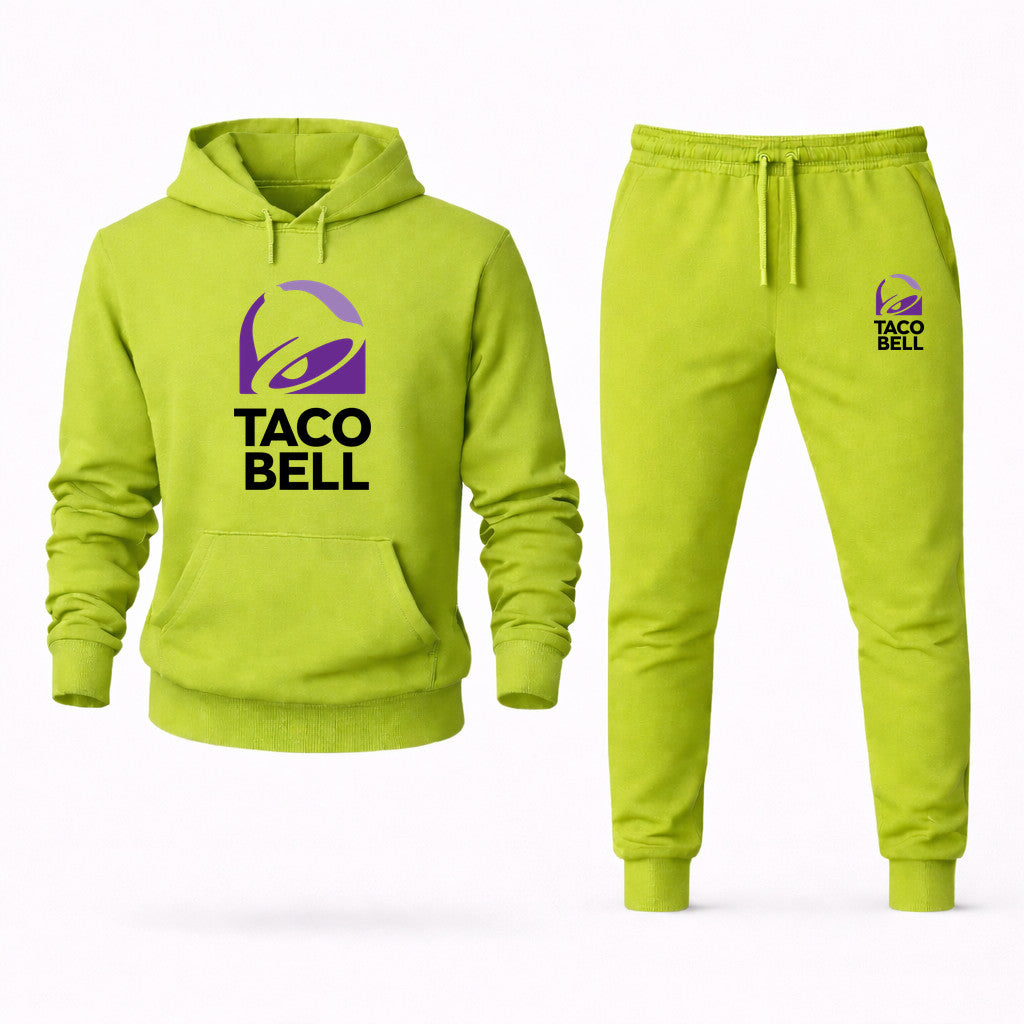 Taco Bell Hoodie and Joggers Set - Lime Green
