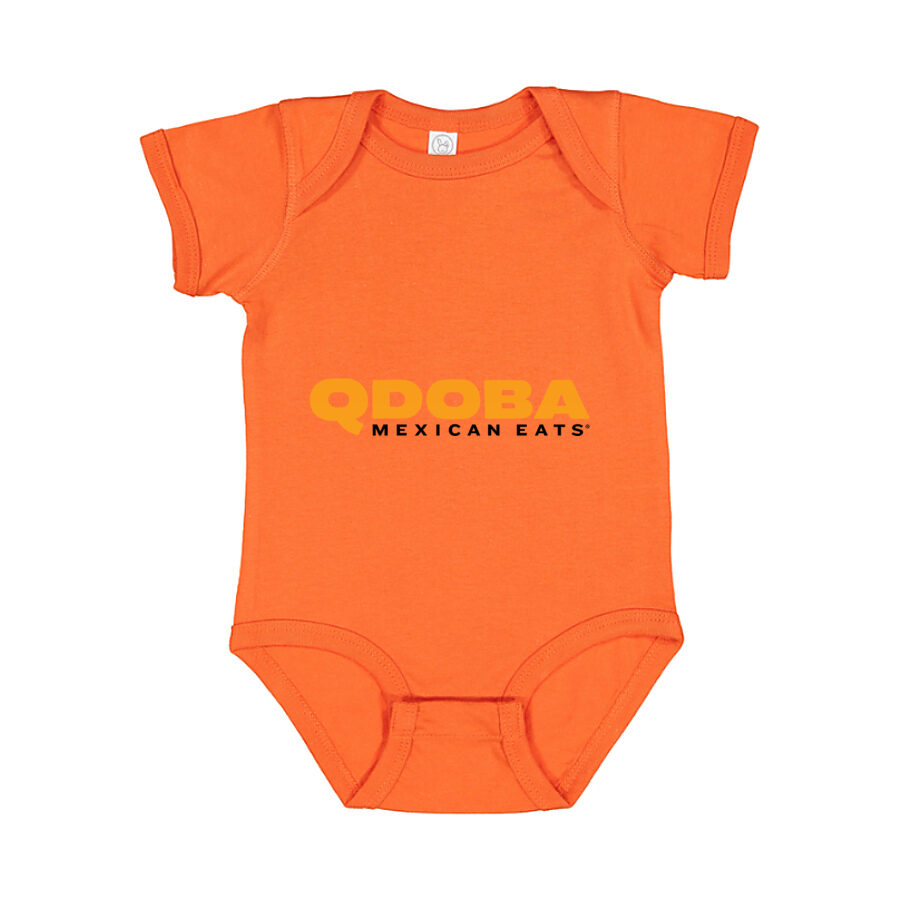 QDOBA Baby Romper Onesie - Orange