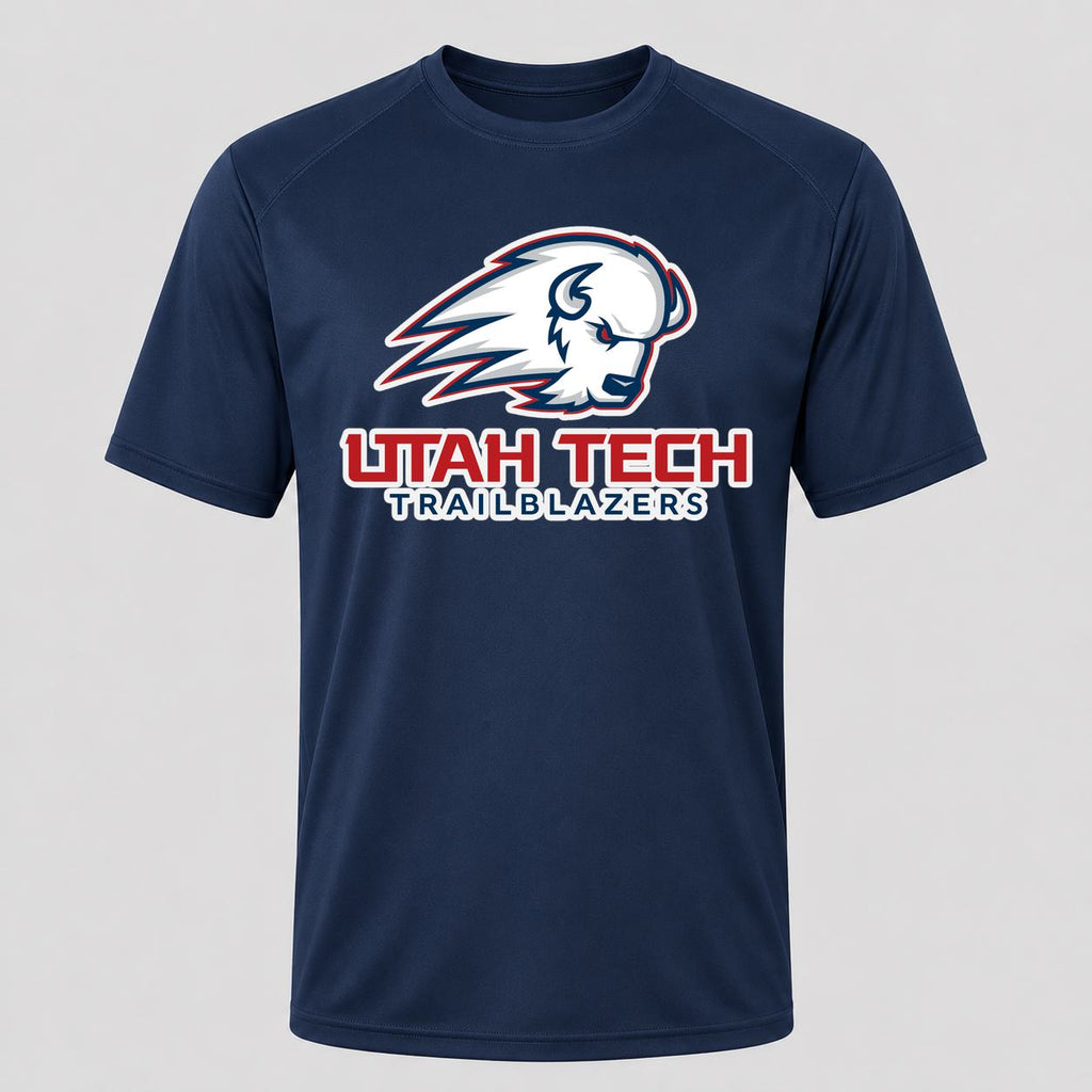 Men's Utah Tech Trailblazers Performance T-Shirt - Navy