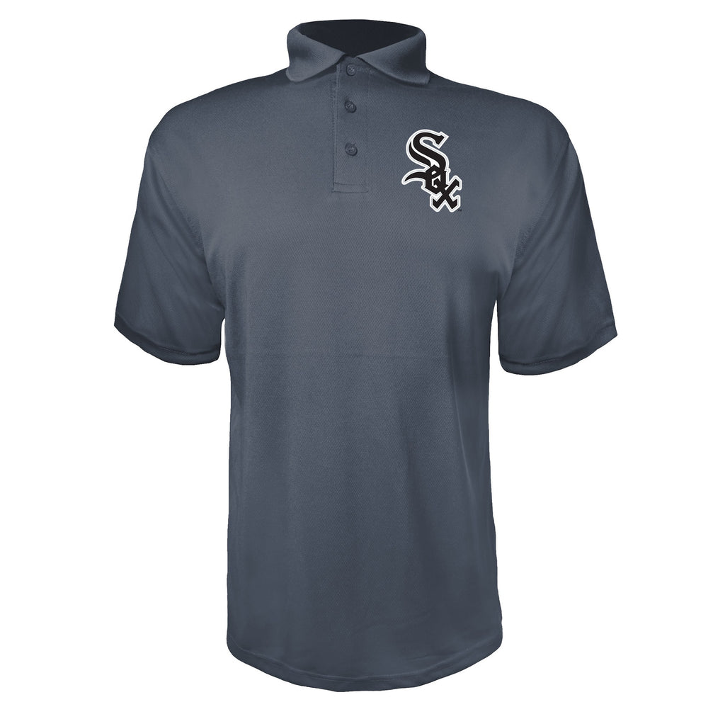 Chicago White Sox Charcoal polyester polo