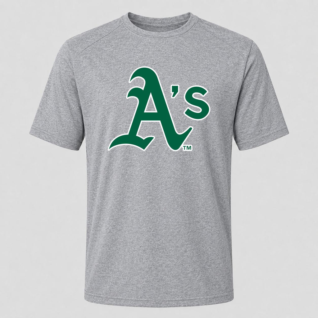 Men's Oakland Athletics Performance T-Shirt - Gray