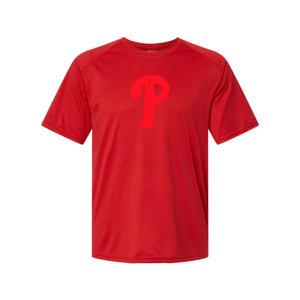 Philadelphia Phillies Polyester T-Shirt - Red