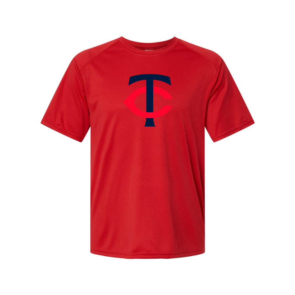 Minnesota Twins Polyester T-Shirt - Red