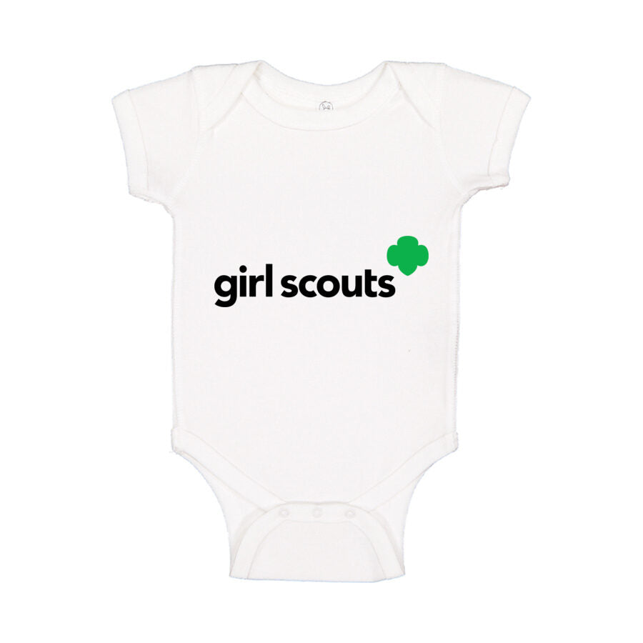 Girl Scouts Baby Romper Onesie - White