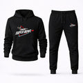 Crash the Super Bowl Hoodie and Joggers Set - Black