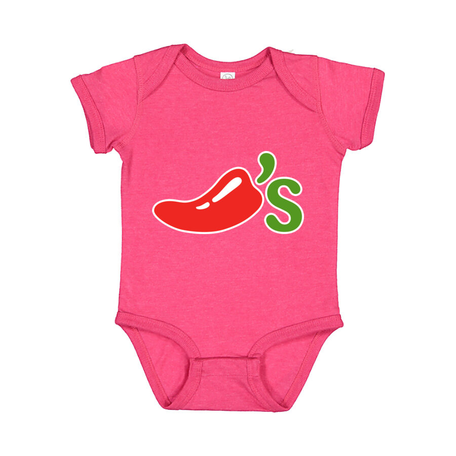 Chili's Baby Romper Onesie - Pink
