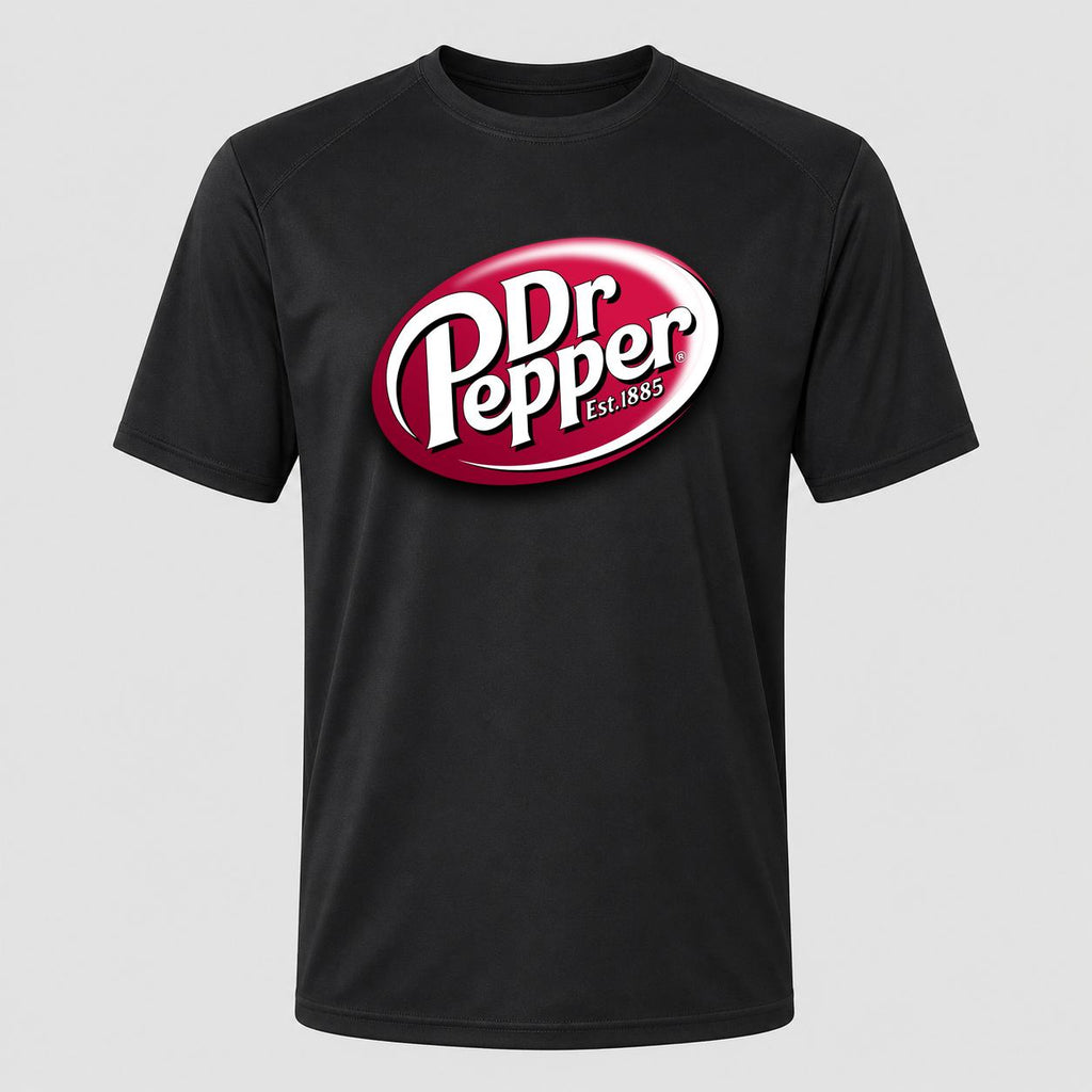 Men's Dr Pepper Performance T-Shirt - Black