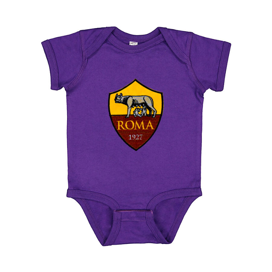 AS Roma FC Baby Romper Onesie - Purple