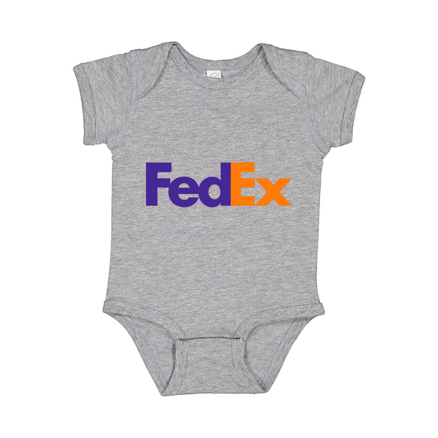 FedEx Baby Romper Onesie - Gray