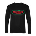 Men's Hormel food Polyester Long Sleeve T-Shirt - Black