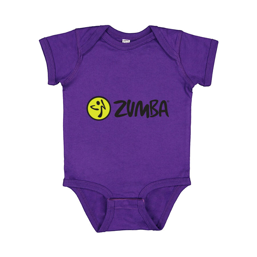 Zumba Fitness Baby Romper Onesie - Purple