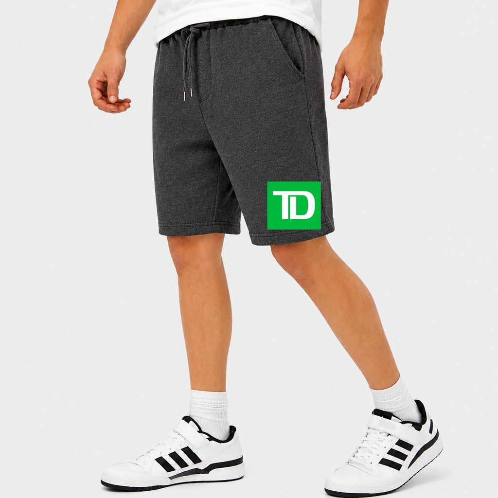 Men's TD Bank Cotton Shorts - Charcoal