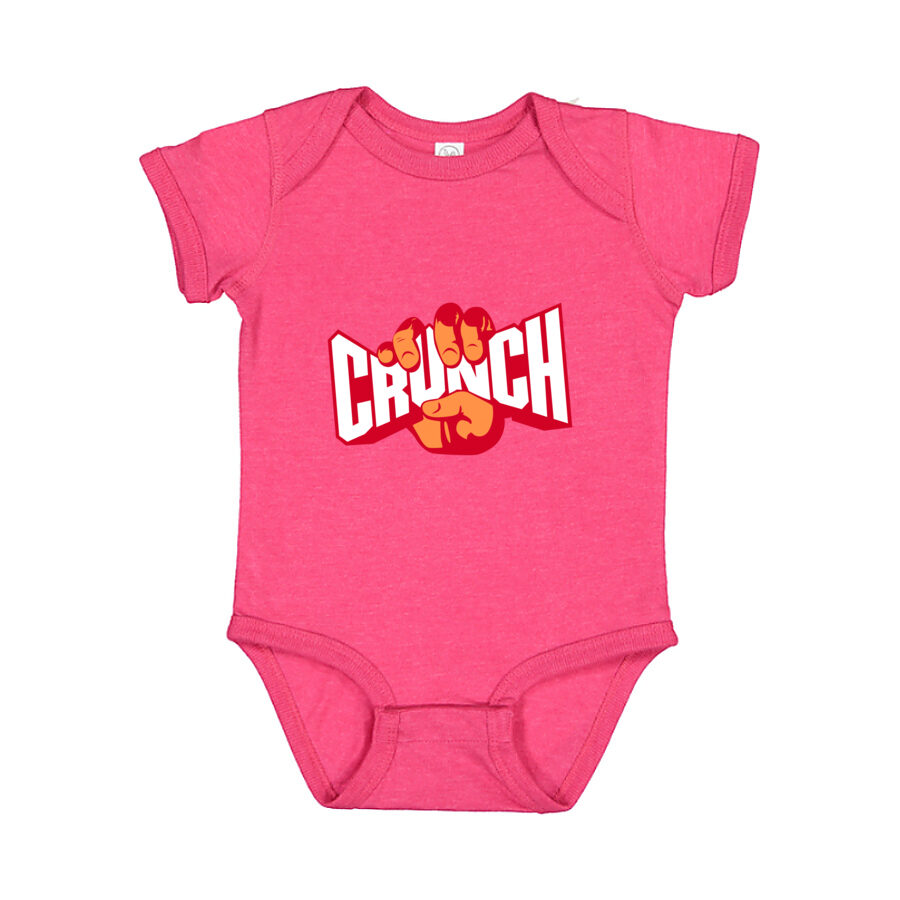 Crunch Fitness Baby Romper Onesie - Pink