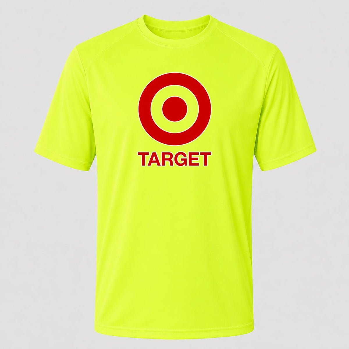 Men's Target Performance T-Shirt - Safety Green