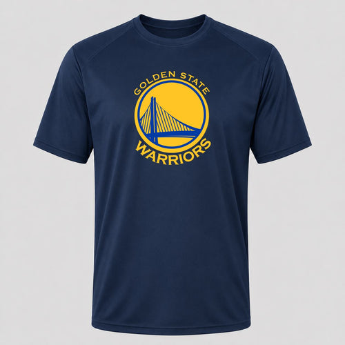Men's Golden State Warriors Yellow Performance T-Shirt