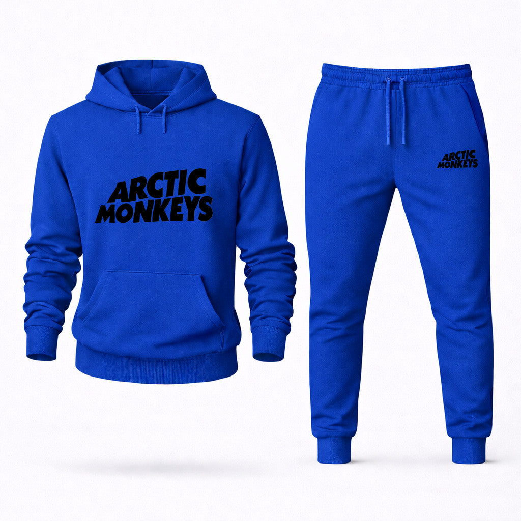 Arctic Monkeys Hoodie and Joggers Set - Blue