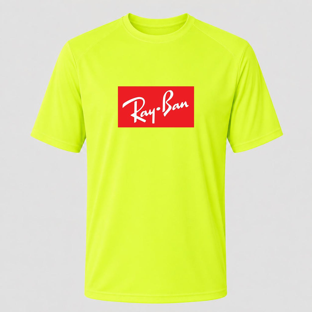Men's Ray-Ban Performance T-Shirt - Safety Green