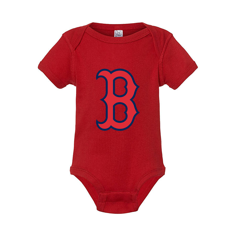 Boston Red Sox Baby Romper Onesie - Red