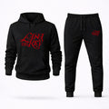 Lana Del Rey Hoodie and Joggers Set - Black