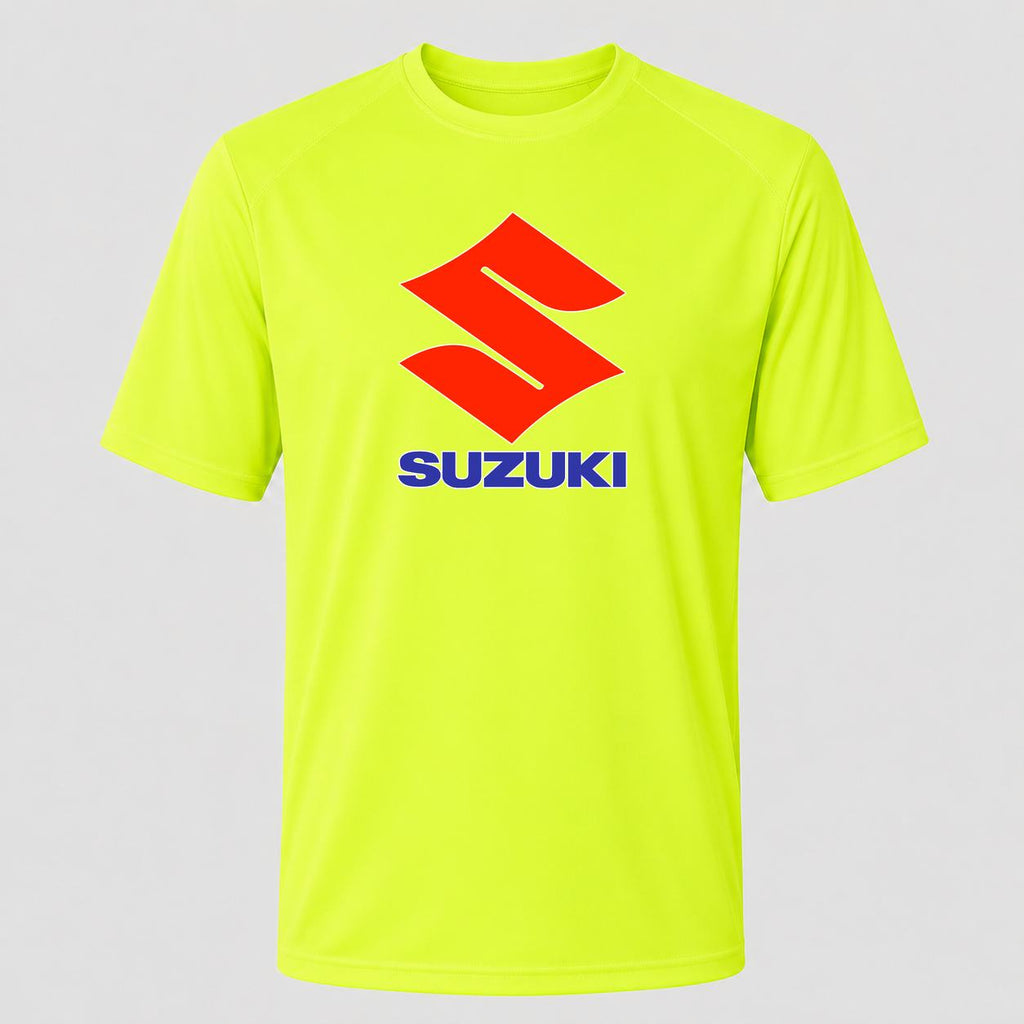 Men's Suzuki Performance T-Shirt - Safety Green