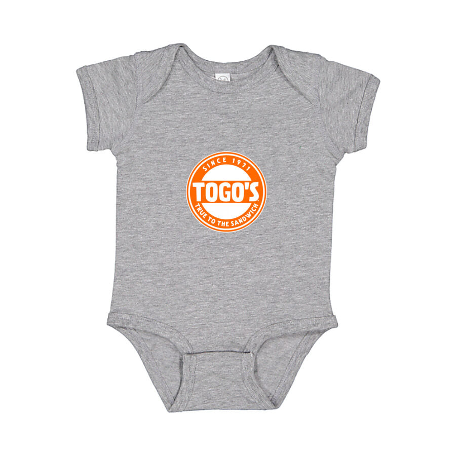 Togo's Baby Romper Onesie - Gray