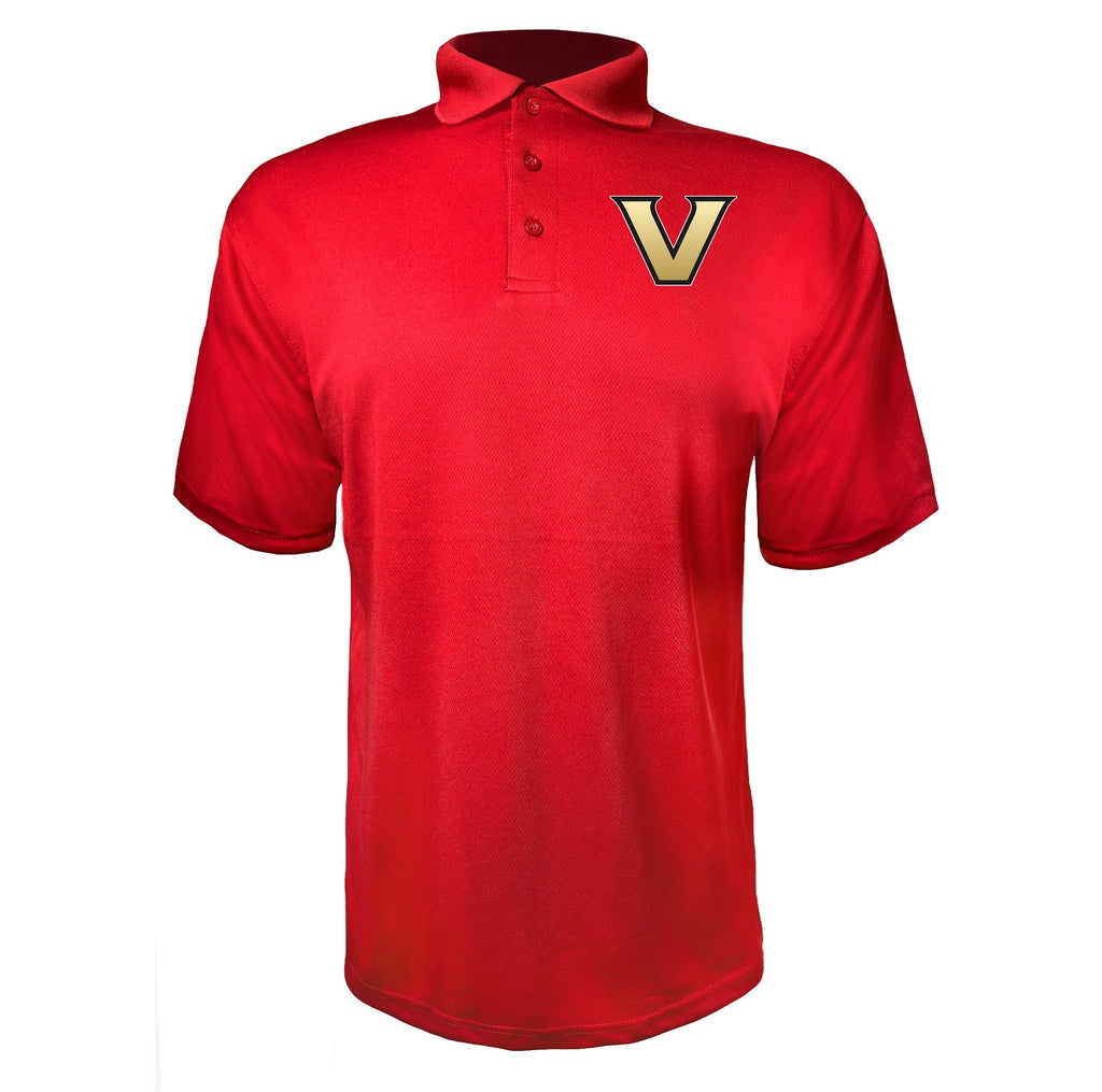 Vanderbilt Commodores Red polyester polo