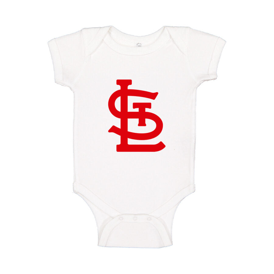 St. Louis Cardinals Baby Romper Onesie - White